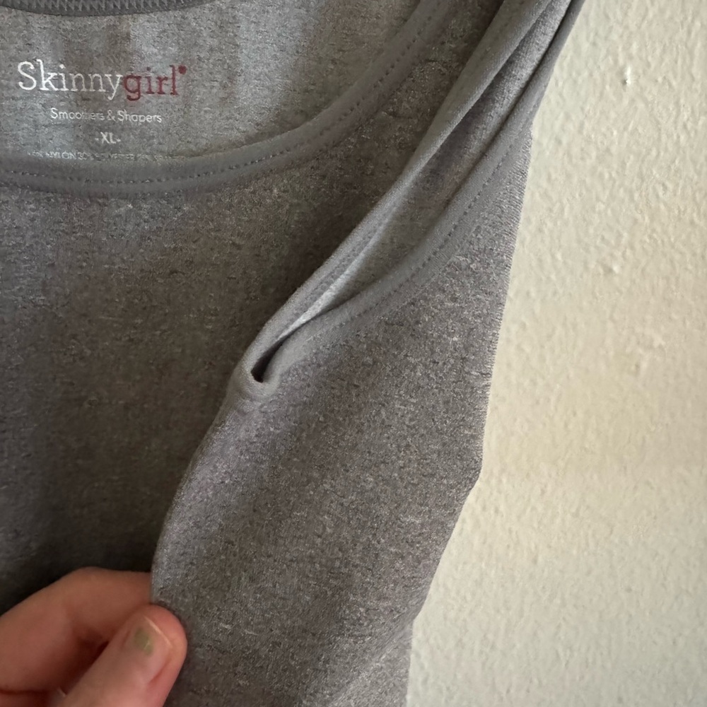Skinnygirl Shape Wear Gray Tank Top XL - Picture 4 of 5